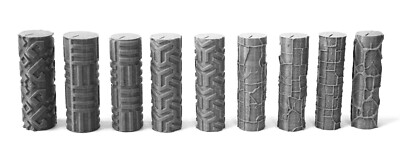 Fliesenmaut: Komplettes Boden- und Rissset (9 Rollen) 100 mm