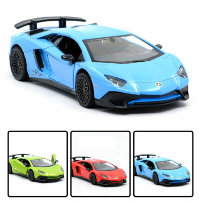 1:36 Lamborghini Aventador LP750-4 SV Model Car Alloy Diecast Toy Vehicle Gift