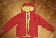 Outburst Kinder Jacke Unisex Sommer-matsch-regen-windjacke liecht Gr.98-104 Rot