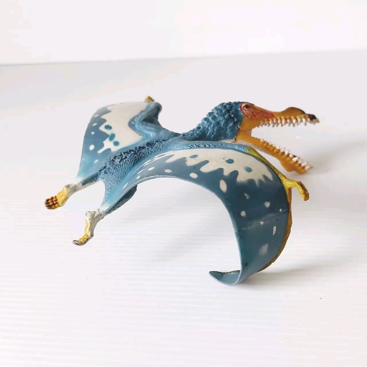 Blaue Pterosaurier Dino-Figur – Detailgetreues Mini-Modell Als Spielzeug & Deko Für Kinder