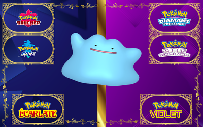 Pokémon Shiny Metamorph Niveau 100 6 IVs – Dans Masterball – Pour Pokémon Épée/Bouclier – Nintendo Switch