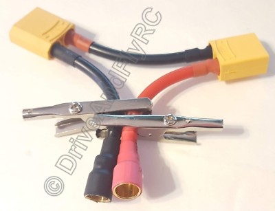 XT90 Series connector 10 AWG gauge wire XT-90 Series LiPo 8mm