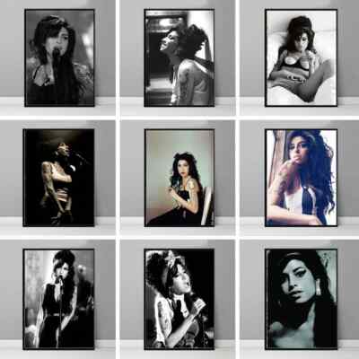 Posters Pop Rock Music Home Décor Man Cave Wall Art Printed Retro Vintage Gift
