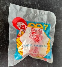 E38 McDonalds Happy Meal Toys 1994 ANIMANIACS 7 Wakko Yakko Dot toy NEW bag