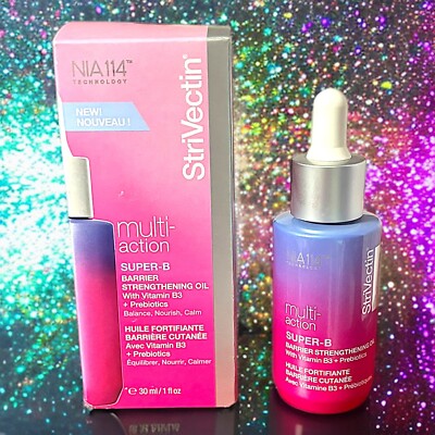 StriVectin Multi-Action Super-B Barrier Strengthening Oil 1 fl oz New In Box