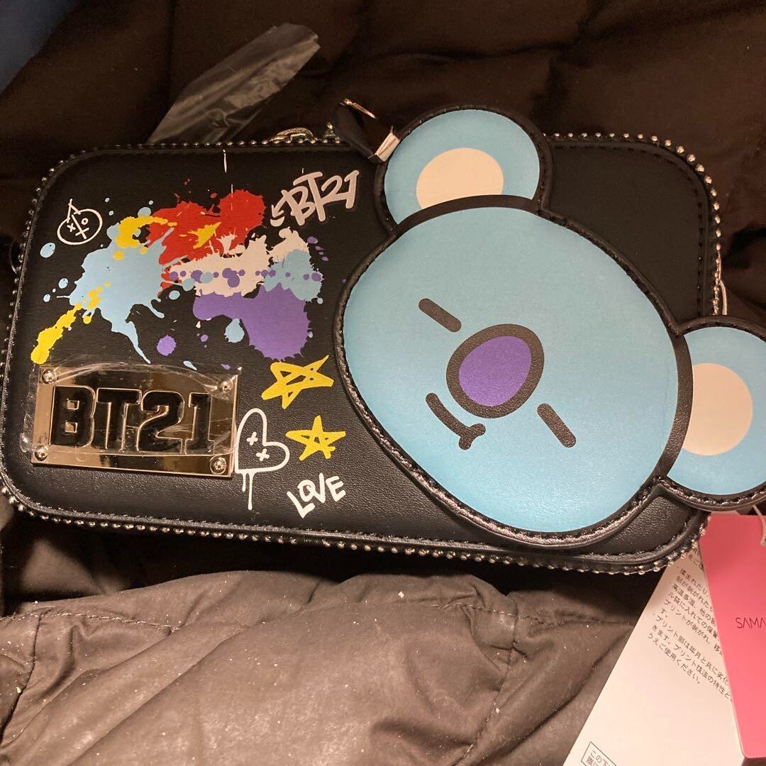 BTS RM Bt21 KOYA Collaboration Samanthavega Shoulder Bag w/Tag W7