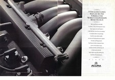 1991 Acura Vigor Formula One World Championship Vintage Magazine Print Ad/Poster