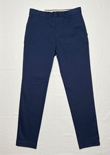 ZARA Slim Comfort Bistretch Chino Pants Navy Blue Size 30x30 NWT Casual