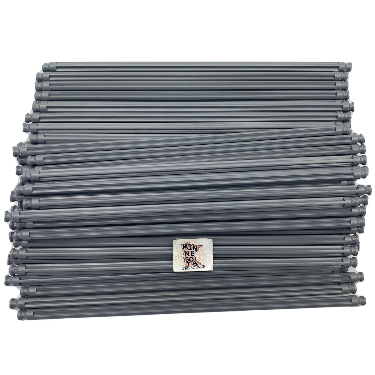 50 Knex Dark Gray Rods Long 7-1/2