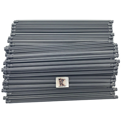 (50) K NEX Dark Gray 7 1/2'' (7.50'') Long Rods   USED OEM   Standard