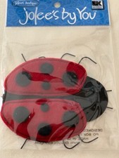 EK Success Jolee's Boutique Sticker 3D LADY BUG FUZZY THICK LADY BUG LADYBUG