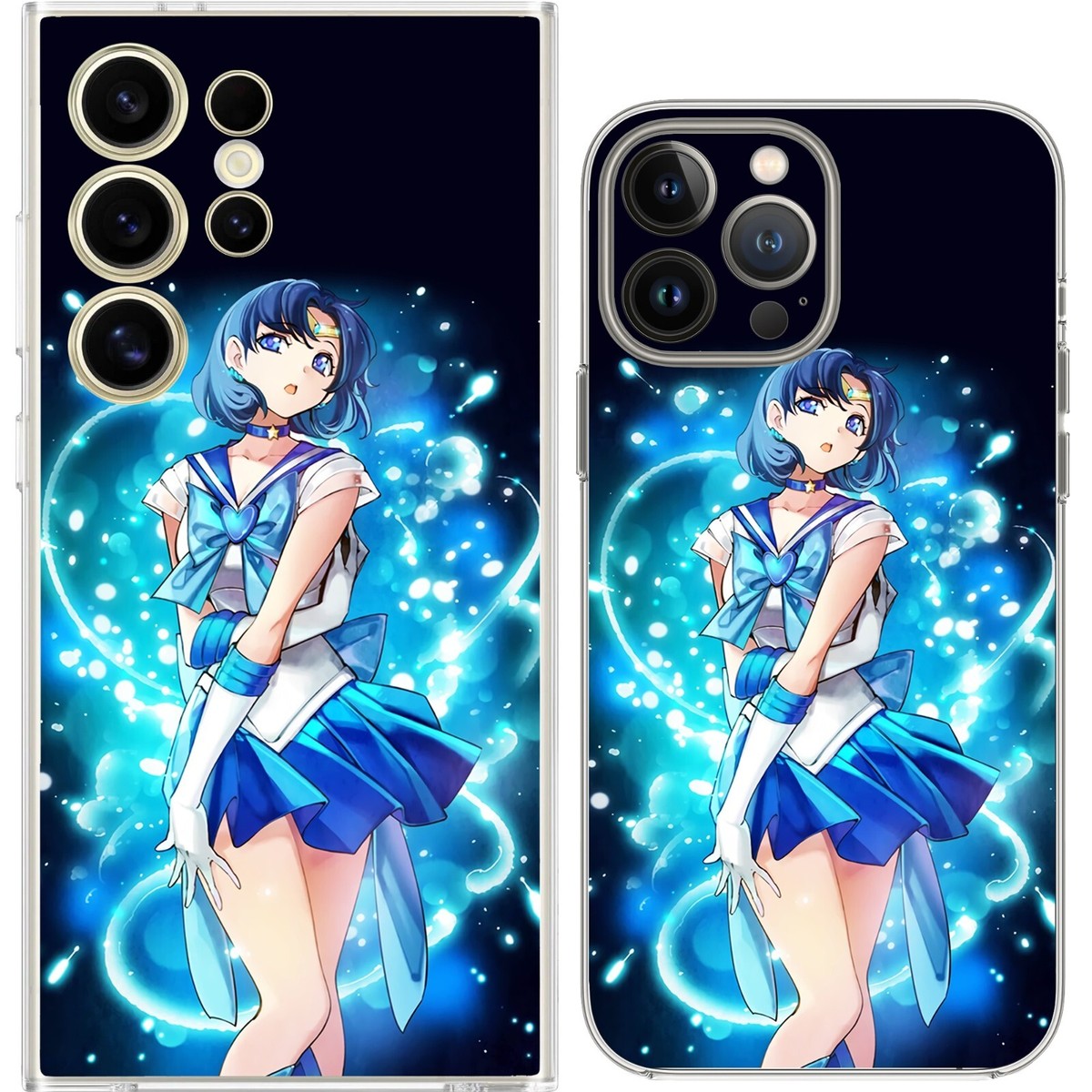 Galaxy S10 Sailor S7 Sailor Moon Mercury Star Magical Girl Case