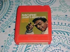 Johnny Mathis " More Greatest Hits" 8-Track Tape Columbia 1960