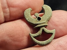 Late Roman/Byzantine complete! Bronze pendant. Please read description. LA166m