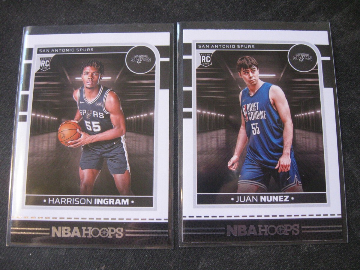 HARRISON INGRAM/JUAN NUNEZ 2-CARD RC LOT 2024-25 NBA Hoops SAN 