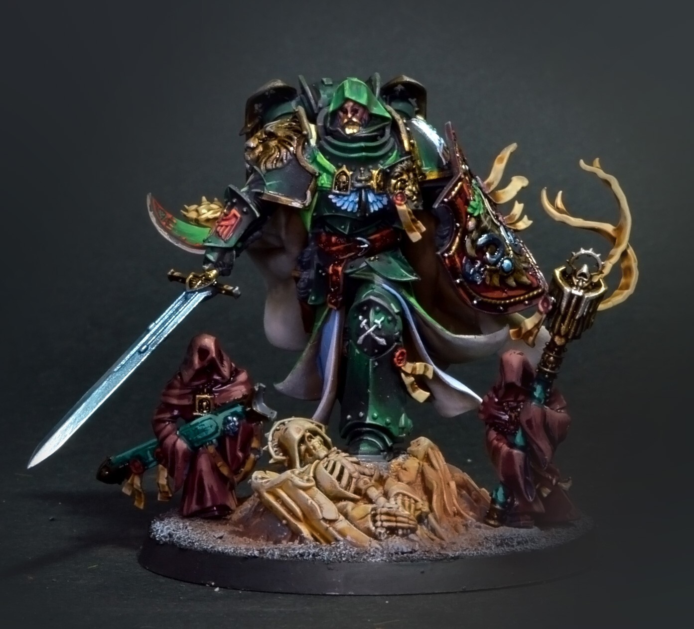 LION EL'JOHNSON DARK ANGELS ** COMMISSION ** painting eBay