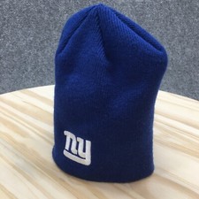 New York Giants Reebok NFL Winter Beanie Hat Youth Blue OS Embroidered Logo