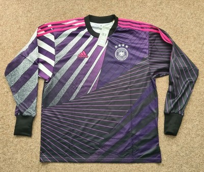 Deutschland 2022 Icon Torwart GK Fußball Trikot Original Selten Retro XL L/S Neu mit Etikett