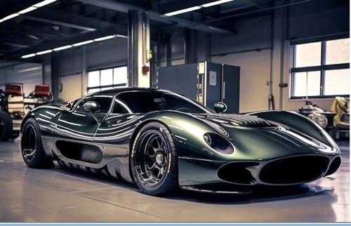 Ferrari GT Concept Car w/Custom Wheels/Rims Custom Built1:12SCALE MODEL Photo - $14,449