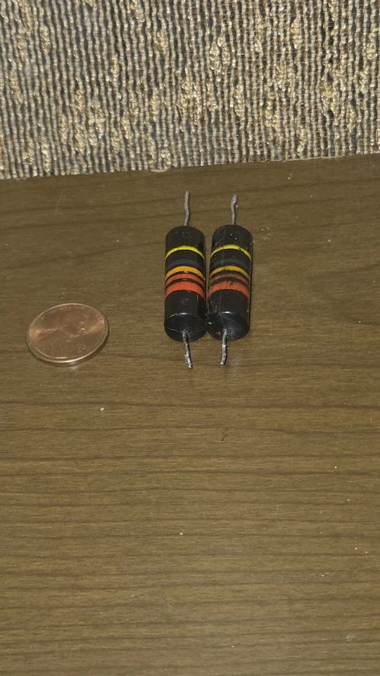 Tapa de Guitarra Sprague Bumble Bee .022 uf 400v 10% Condensador Par Prueba .030 Tono De Colección Foto 3 de 4