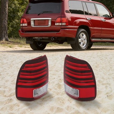 Left+Right For Lexus LX470 2006-2007 Rear Brake Lamp Outer Tail Light Taillight