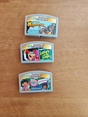 LeapFrog Leapster Max Spielepaket Dora Madagaskar Buchstaben Spaß pädagogisch 