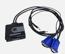 IOGEAR GCS42UW6 2-Ports External KVM switch USB
