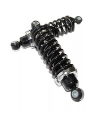Universal Adjustable Rear Coil Over Shock Street Rod 400lb Black Coated Springs Universal Adjustable Rear Coil Over Shock Street Rod 400lb Black Coated Springs