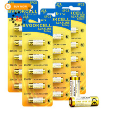 Bvgokcell A23 23A 12 Volt Battery 20-Pack , MN21/23 12V Alkaline 20 pack