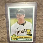Topps 2025 Heritage Paul Skenes Pirates All-Star Rookie NL Pitcher Card #60