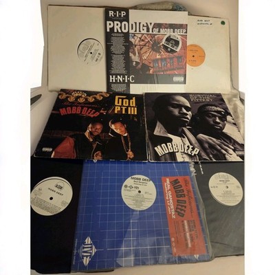 Mobb Deep Lot of 8 Records 12'' Vinyl Rap Hip-Hop with RARE EP Excellent!
