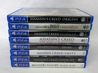 PS4 (PlayStation 4) Lot of 8 - Assassin's Creed Games