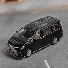 Collector's 1:64 Lexus LM 2nd Gen Black Alloy Model - Rare Diecast Miniature Car