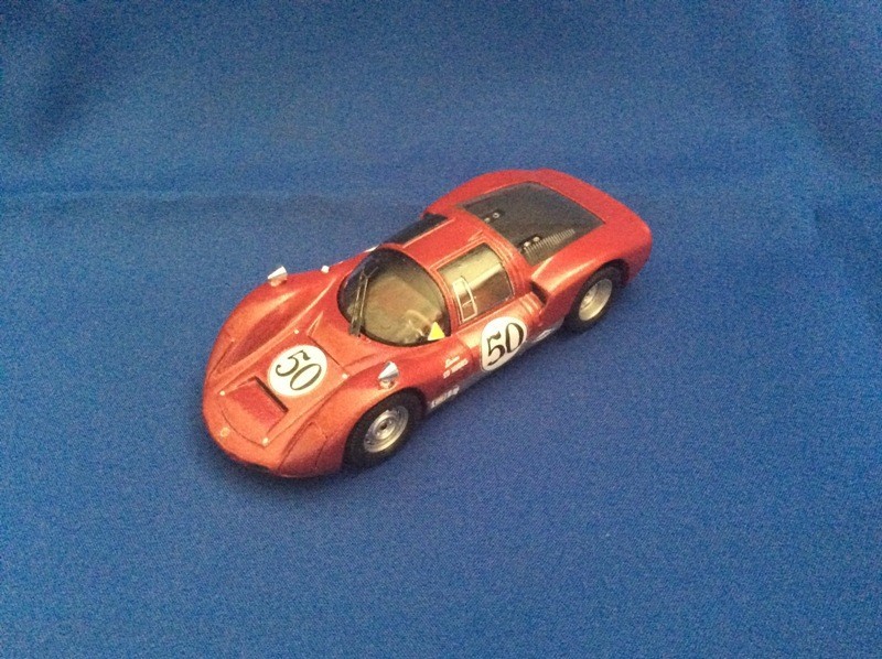 Miniature Porsche 906 Carrera 6 ALO 1:43 en résine pour collectionneur exigeant