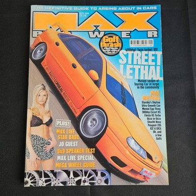Max Power Magazine October 1999 (1356) Danni Hunt Citroen Saxo Nissan Skyline R3