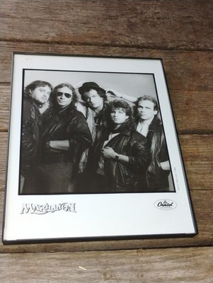Vintage 1985 Marillion Music Group PromoPress Photo Capital Records Paul Cox