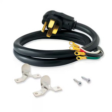 4 Ft. 4-Prong 40 Amp Range Cord