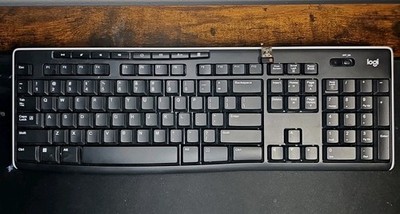 Logitech K270 Wireless Keyboard,  Full-Size Number Pad With Unify Receiver