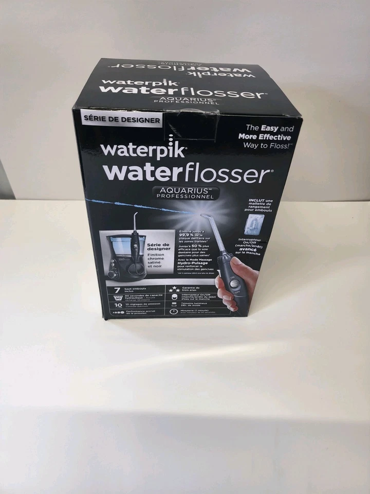 Waterpik Aquarius Water Flosser Profesional 10 Ajustes con Puntas de 7 Cabezales Foto 4 de 4