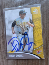 Freddy Sanchez Signed 2006 Upper Deck Baseball Card Giants Pirates #74