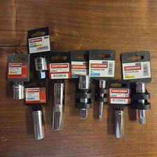 Mixed Lot Of 8 Craftsman Sockets Metric Standard Mixed Lot Of 8 Craftsman Sockets Metric Standard
