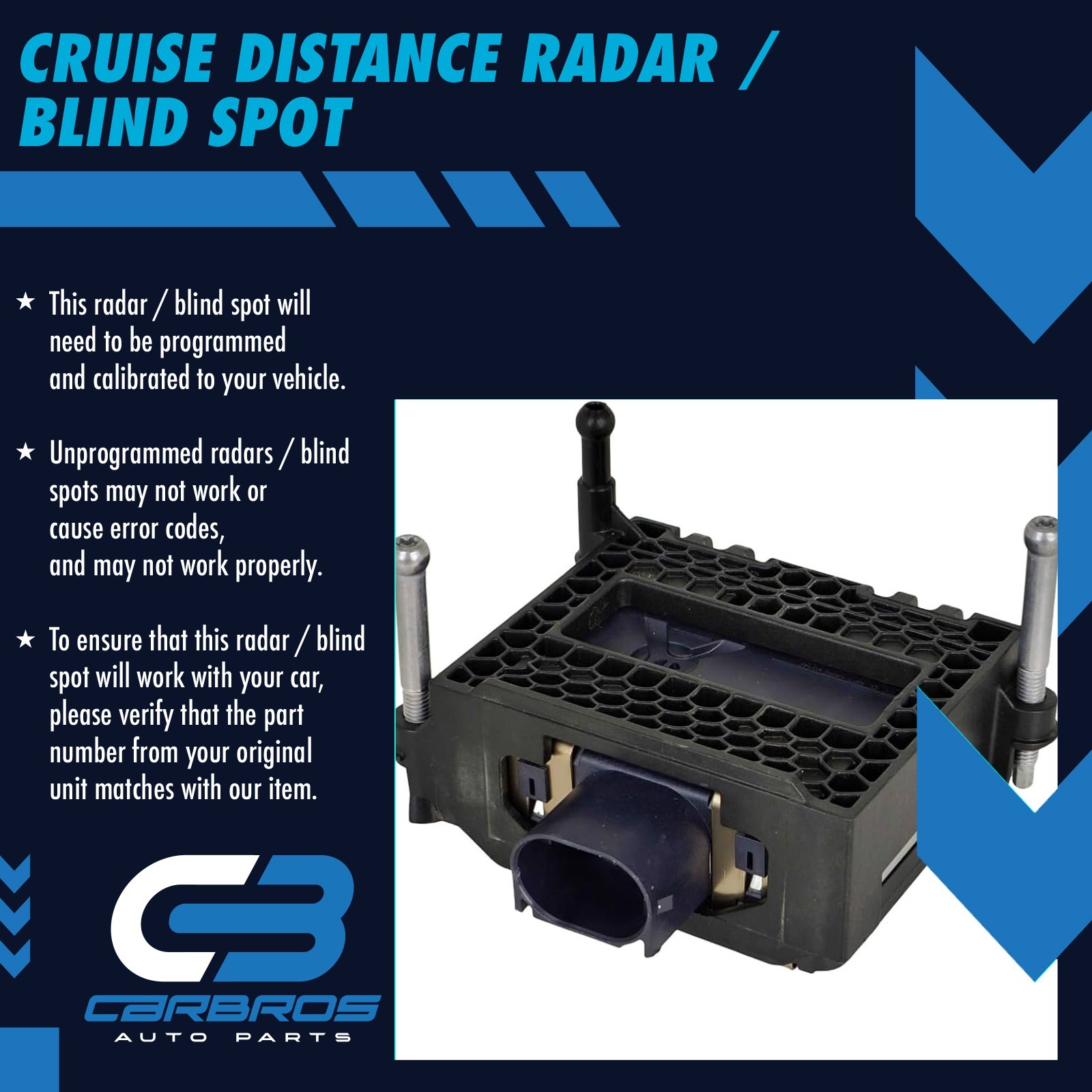 2016 - 2019 LEXUS RX350 REAR LEFT RIGHT BLIND SPOT RADAR SENSOR 881620E060