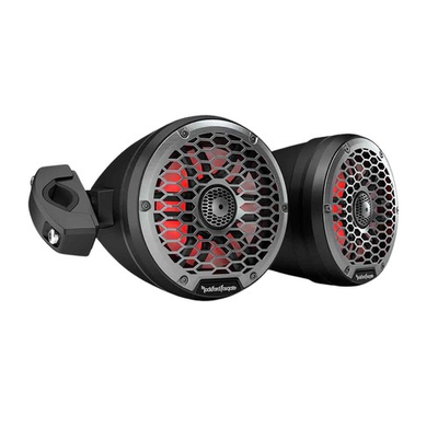 #ad OPEN BOX Rockford Fosgate M2WL 65MB 6.5quot; Marine Grade Color Optix 2 Way Speakers $899.99