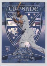 2018 Panini Chronicles Crusade Blue Ice Prizm 57/149 Amed Rosario #23 v1x
