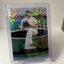 2020 Panini Prizm Brilliance Power Plaid /75 Gerrit Cole #B-2