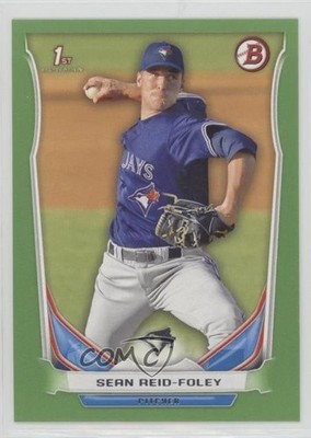 2014 Bowman Draft Green 60/75 Sean Reid-Foley #DP47 7tr