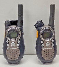 Motorola Talkabout T6500 Set of 2 TESTED WORK Walkie Talkie 2 Way Radio