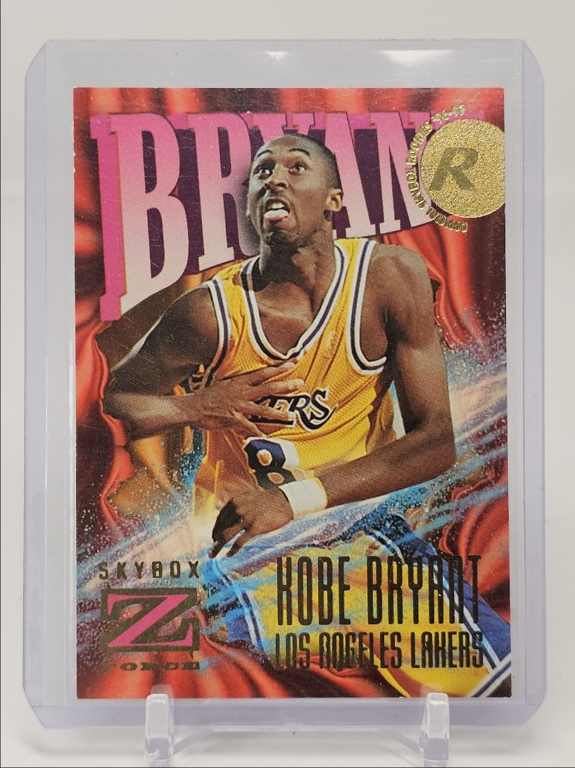 KOBE BRYANT 1996-97 SKYBOX Z FORCE ROOKIES BASKETBALL LAKERS #142 RC Q0850