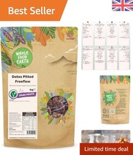 GMO-Free Whole Pitted Dates 1kg - Naturally Sweet Superfood for Healthy Living 15.99 per kilo