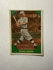 1960 Fleer Baseball Greats Frank Baker #41 EXMT
